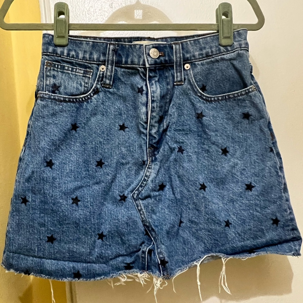 Madewell mini skirt